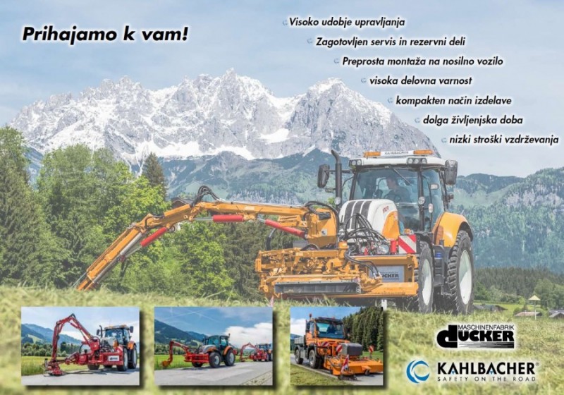 Predstavitev Dücker kosilnic